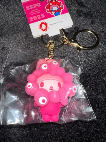 익명 마이멜로디 미야쿠미야쿠 최애 컬러 입체 마스코트 키링 만박