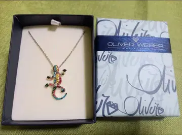 올리버 웨버 크리스탈 목걸이 가우디 컬렉션