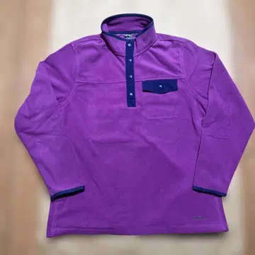 에디바우어 퍼플 플리스 풀오버