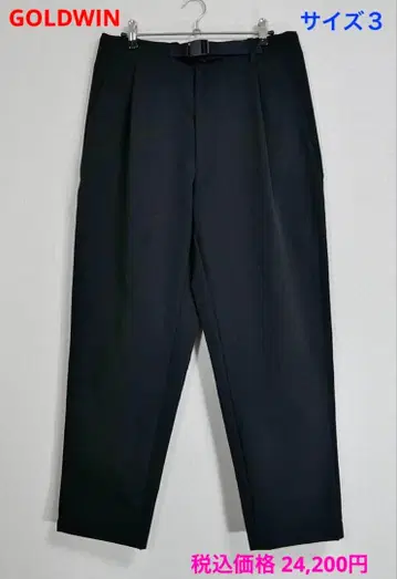 24,200엔 GOLDWIN 원턱 테이퍼드 스트레치 팬츠 3