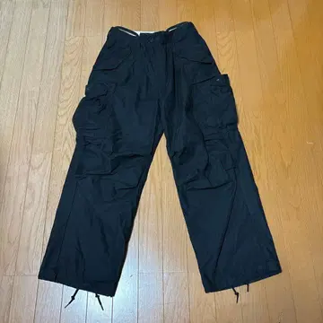 waiper m65 카고 팬츠 블랙 S숏