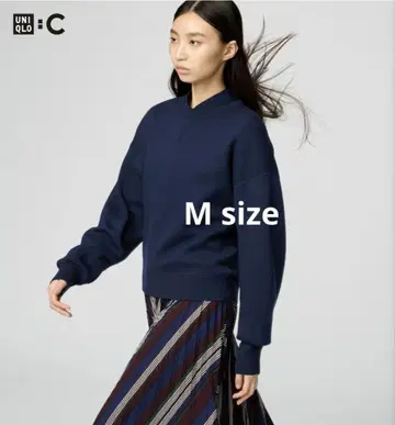 UNIQLO 스무스 코튼 크루넥 스웨터 M 사이즈