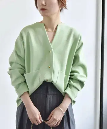 quaranciel: 노카라 니트 자켓 ships 쉽스 가디건