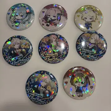 하츠네 미쿠 홀로그램 캔뱃지 콜라보 7개 세트
