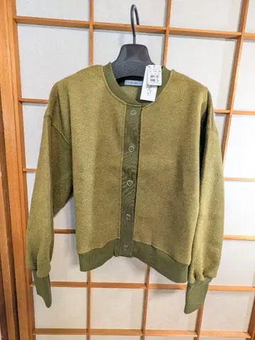 RADIATE 야마다 스콧 클럽 버튼 달린 가디건 사이즈 38 올리브