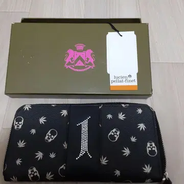 lucien pellat-finet 장지갑 스컬 디자인