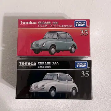 토미카 미니카 2개 세트 스바루 360 토미카 프리미엄 출시 기념 사양