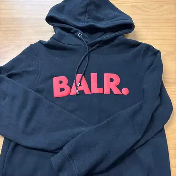 BALR. 블랙 후드티 S