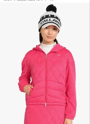 캘러웨이 여성용 골프 자켓 M 핑크 새상품