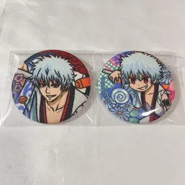 은혼 크로스 캔뱃지 사카타 긴토키