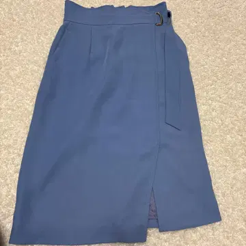 PINKY& DIANNE 블루 타이트 스커트 38