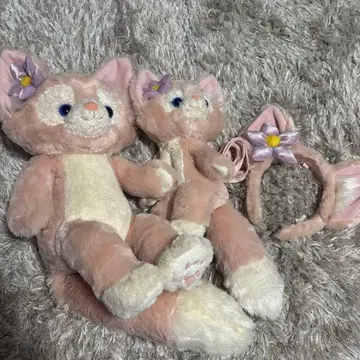 리나벨 봉제 인형 머리띠 미니백