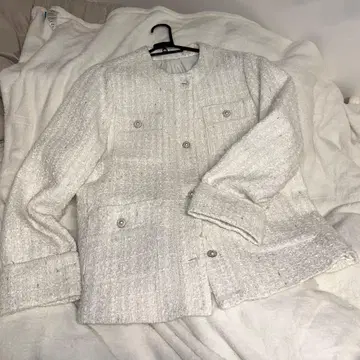 titty&co. 셋업 트위드 화이트