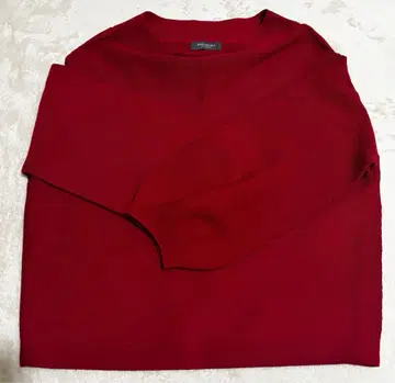 SPICK AND SPAN 레드 니트