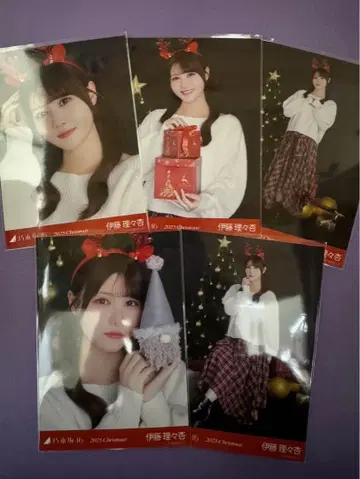 노기자카46 생사진 이토 리리아 크리스마스 2025 5종 컴프