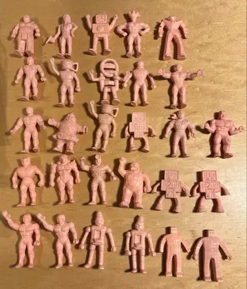 레어 근육맨 지우개 빅 지우개 28개 세트 판매 근육맨 지우개