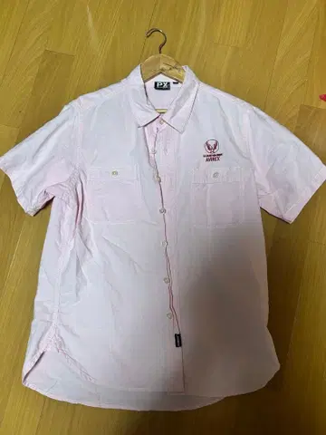 아비렉스 반팔 셔츠 M 핑크