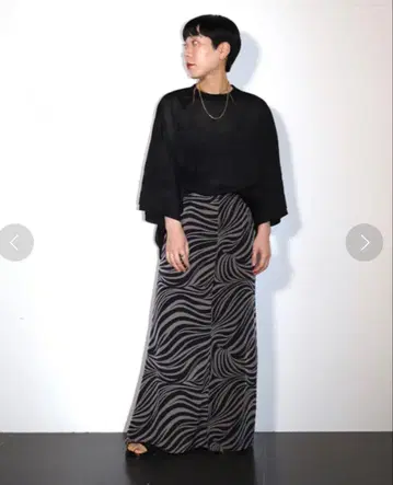 CITYSHOP / ZEBRA PATTERN 스커트