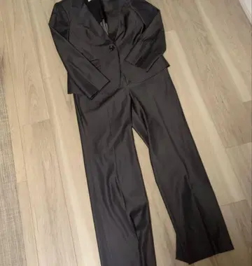 KUMIKYOKU 차콜 그레이 수트 셋업 15호 쿠미쿄쿠