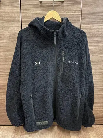 윈드앤씨 플리스 자켓 블랙