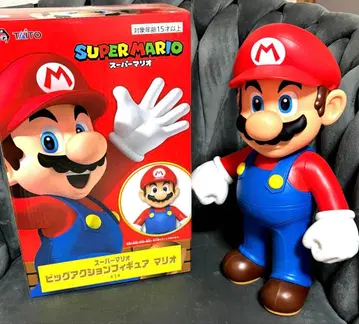 슈퍼 마리오 BIG 피규어 개봉품과 미개봉 2세트