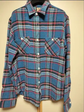 새상품급 SUGAR CANE 슈가케인 체크 플란넬 셔츠