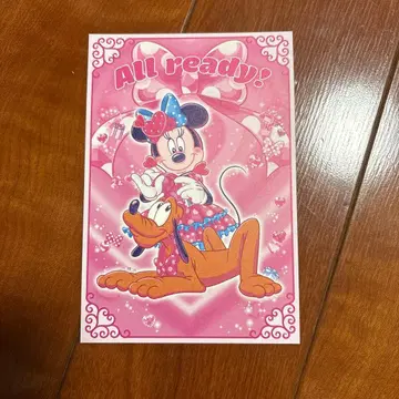 디즈니랜드 크리스탈 팔라스 레스토랑 미니 한정판 카드