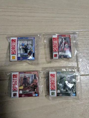 기동전사 건담 ROBOT혼 미니어처 컬렉션 전 4종 세트