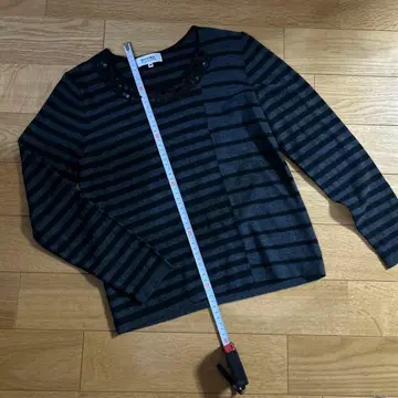 [새상품급] SONIA 스트라이프 스팽글 스웨터 40