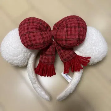 디즈니 미니 스노우 2017 귀 모양 머리띠