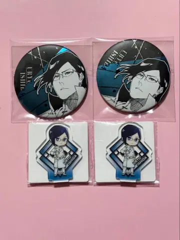 이시다 우류우 BLEACH 데 컬렉션 캔뱃지 기타