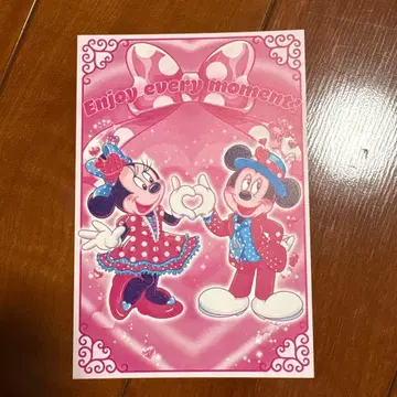 디즈니랜드 크리스탈 팔라스 레스토랑 미니 한정판 카드