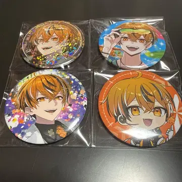 크로노바 우루미야 씨 캔뱃지 세트