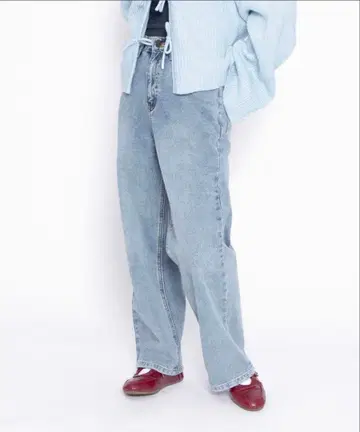 PUNYUS 레귤러 데님