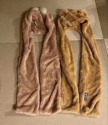 더피 셰리메이 후드 부착 머플러 도쿄디즈니씨 한정판