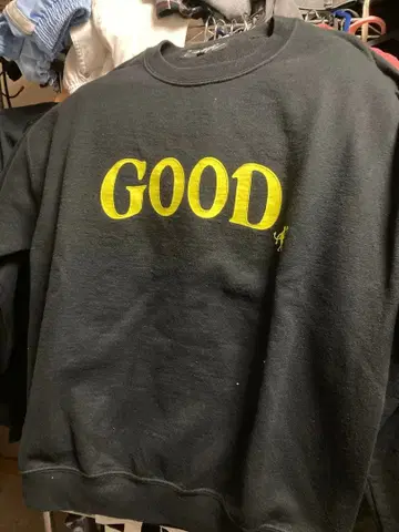 milk boy 블랙 맨투맨 GOOD