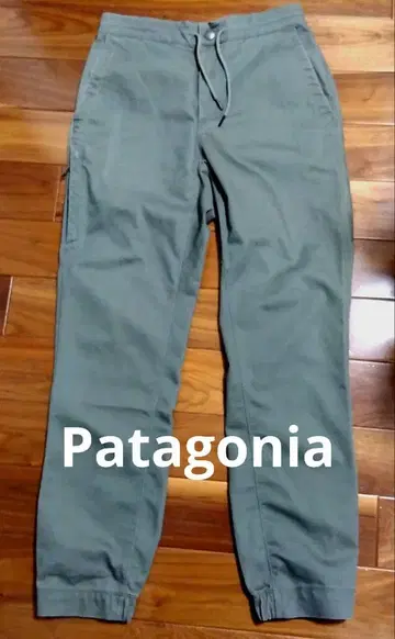 Patagonia 그레이 밴딩 밑단 치노 팬츠 M