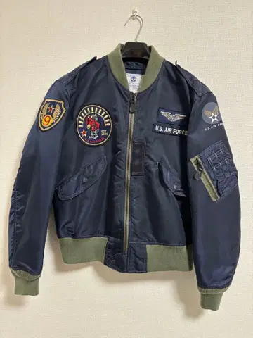 U.S. AIR FORCE MA-1 자켓 네이비 [레드 데빌]