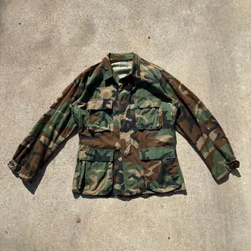 80s 85년제 카모플라쥬 자켓 레어