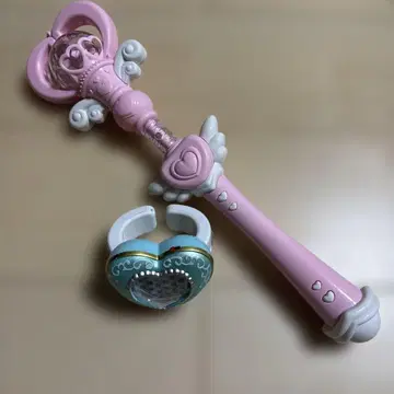 빛나는 소리 나는 지팡이 & 손에 착용하는 완구