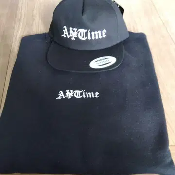 세트 판매는 1/5까지 ANYTime 블랙 맨투맨 캡 세트