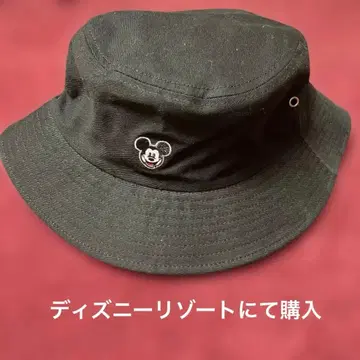 미키마우스 버킷햇 블랙