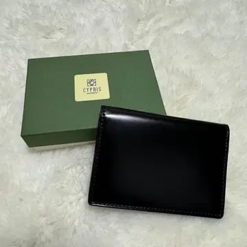 CYPRIS 명함지갑 블랙