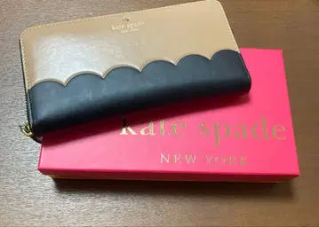 [정품] 케이트 스페이드 장지갑 박스 포함 바이컬러