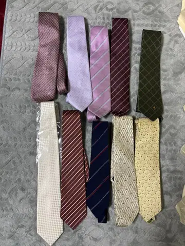 넥타이 10개 세트