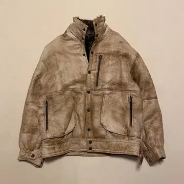 극상 가죽 두툼 LOSE RISCO PIEL 무스탕 자켓