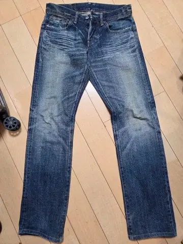 다크 블루 스트레이트 데님