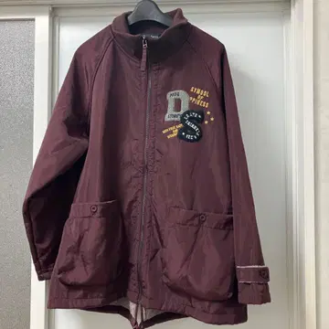 미사용 드럭 스토어즈 바시티 집업 자켓