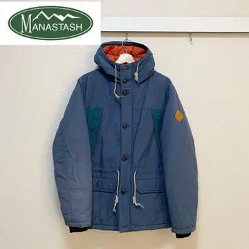 MANASTASH 다운 자켓 후드 부착