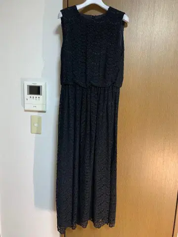 레이스 롱 드레스